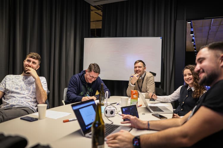 SheepAI Winter 2025 hackathon event photo 5 - developers building AI projects in Zagreb