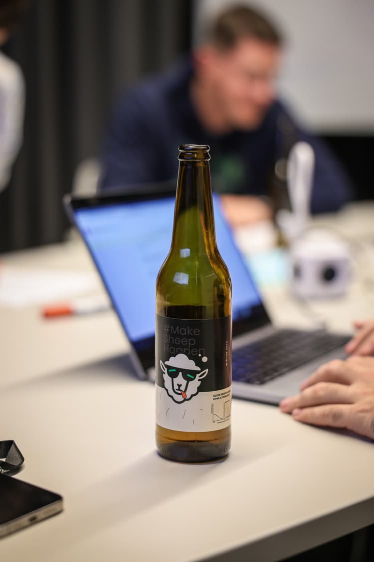 SheepAI Winter 2025 hackathon event photo 6 - developers building AI projects in Zagreb